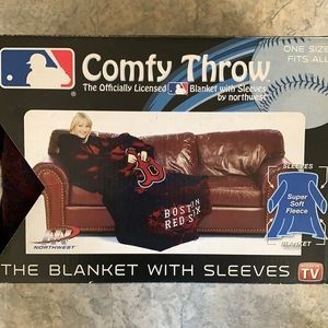Boston Red Sox Snuggie Comfy Throw